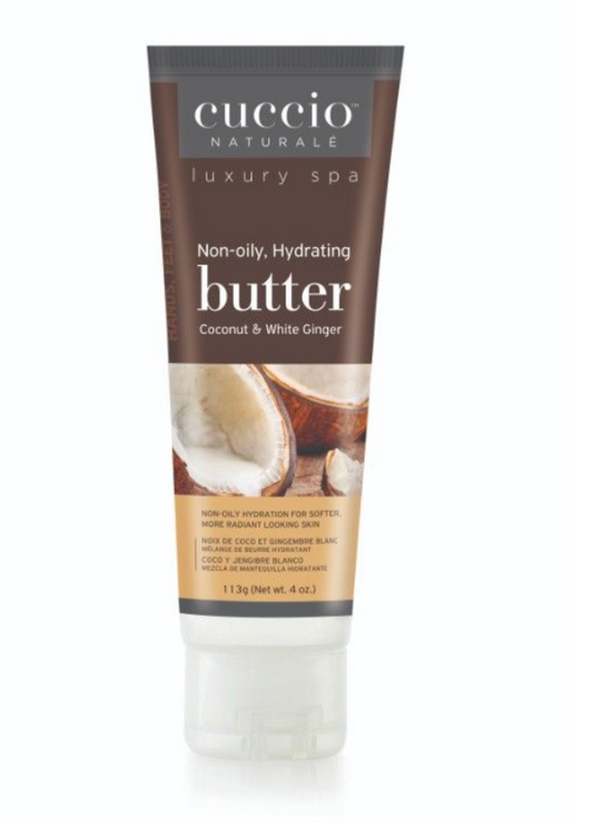 Cuccio Coconut & White Ginger Body Butter 113g